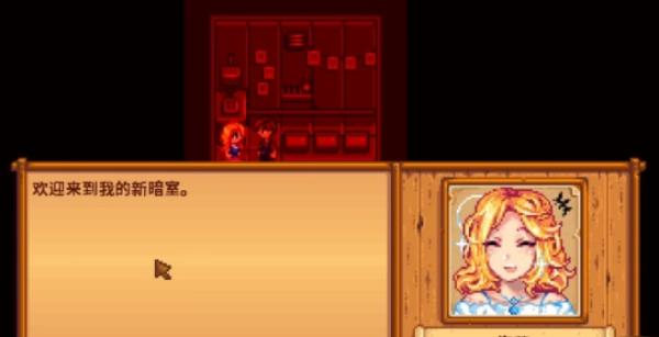 星露谷物语海莉的暗室怎么选择