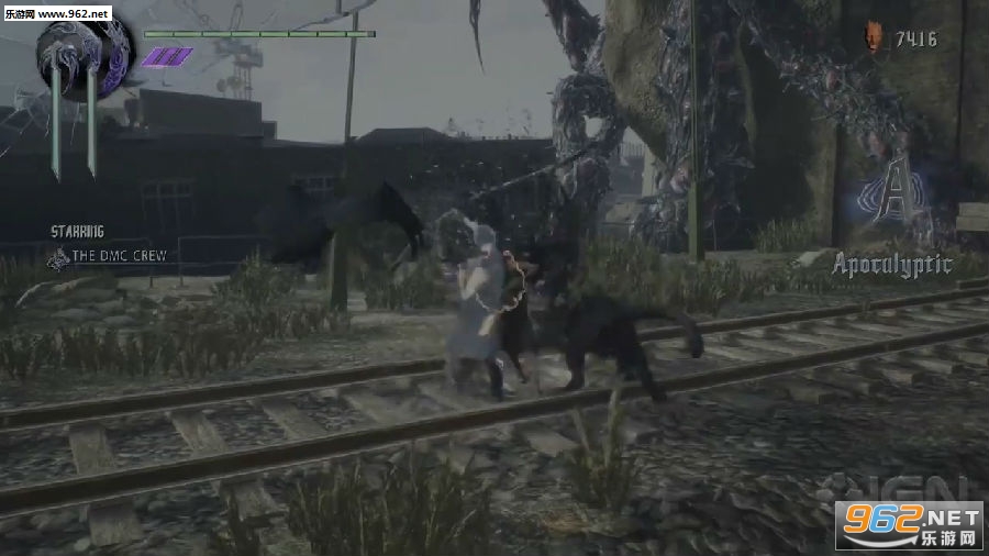 《鬼泣5》大量演示放出 新角色V十分钟战斗视频