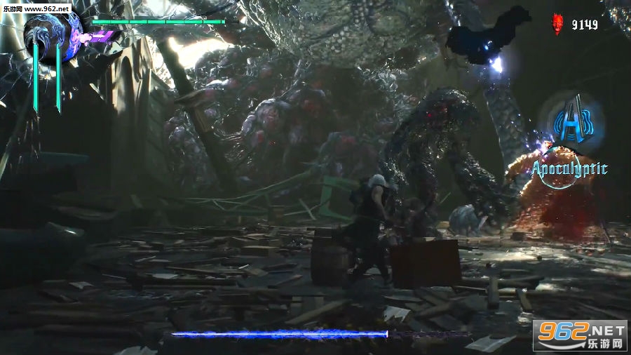 《鬼泣5》大量演示放出 新角色V十分钟战斗视频