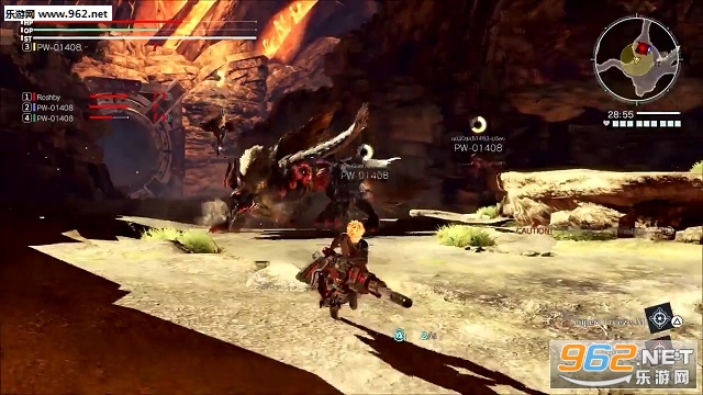 《噬神者3》最新实机演示视频 四人组团模式演示