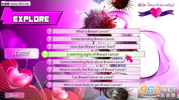 力战癌细胞 寓教类公益性新游戏《我支持乳腺癌研究》登陆Steam