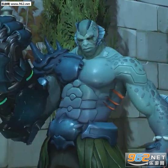 《守望先锋》末日铁拳万圣节皮肤公布 化身凶恶沼泽怪兽