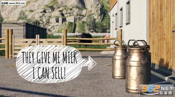 《模拟农场19》新实机视频展示可骑乘马匹和其他动物