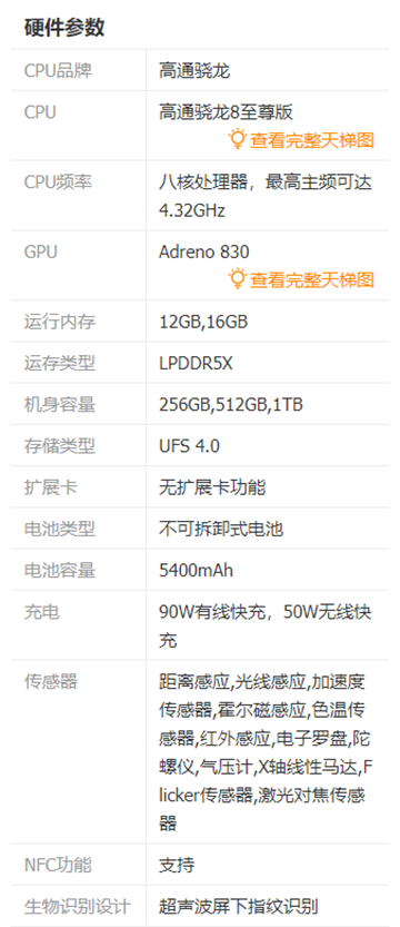 小米15配置参数详情 小米15配置与价格
