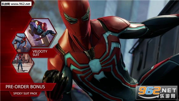PS4独占《蜘蛛侠》预购特典内容曝光 三套战衣亮相