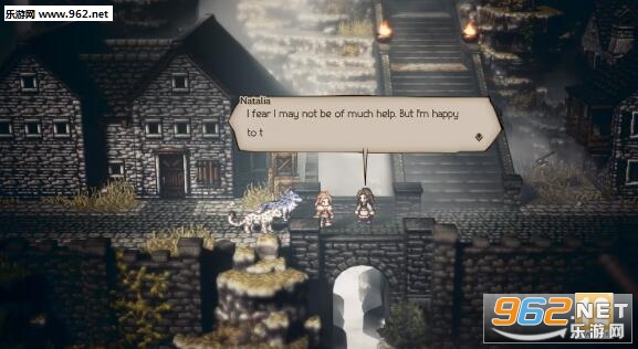 复古像素游戏《八方旅人》演示预告 明日发售